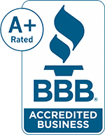 BBB A+ accredited logo